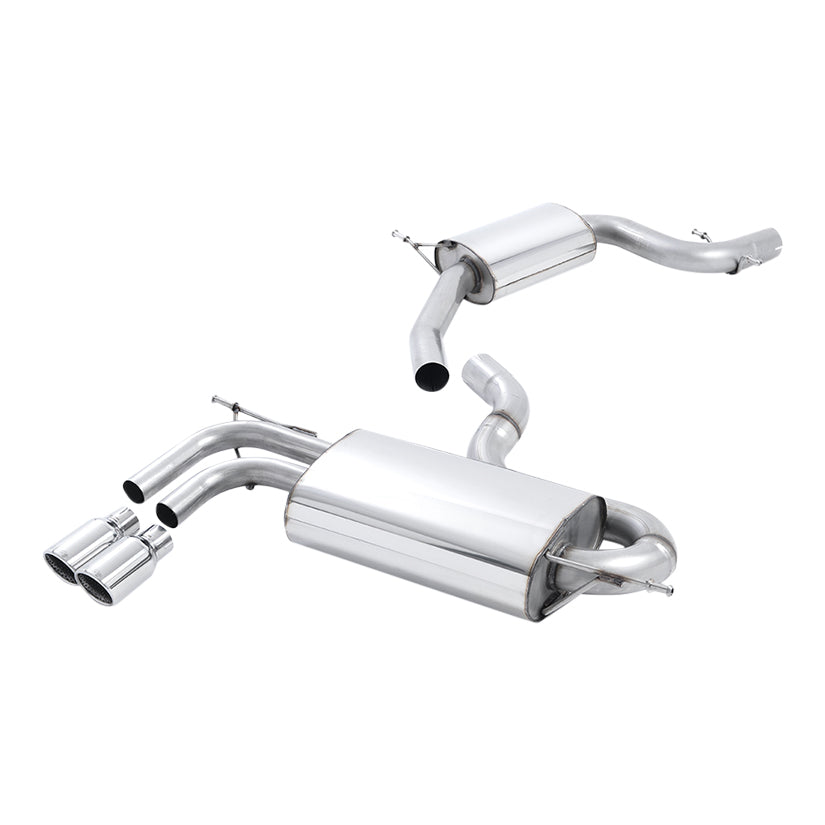 Audi A3 2.0 TFSI 2WD 3 door 2003-2012 Cat-back Exhaust