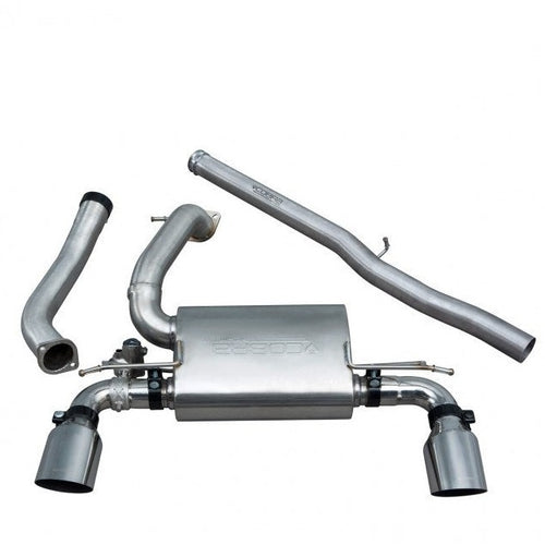 CAT-BACK EXHAUST | VALVED | NON RESONATED | FOCUS MK3 RS