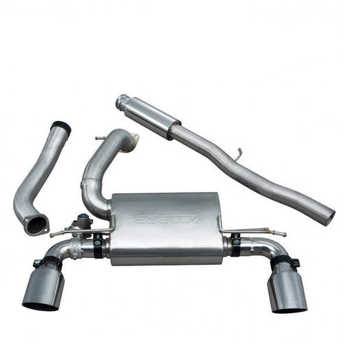 CAT-BACK EXHAUST | VALVED | RESONATED | FOCUS MK3 RS