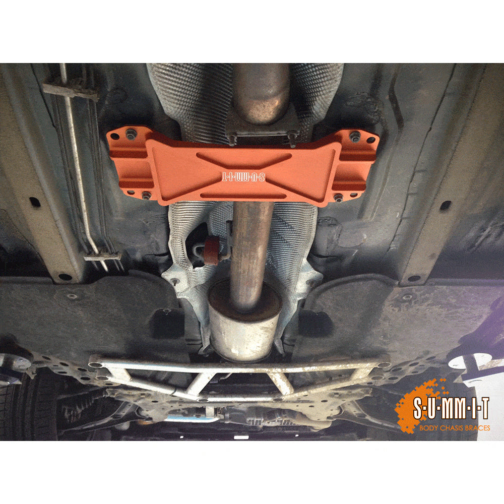 REAR LOWER MIDDLE 4-POINT EXHAUST CHASSIS BRACE | FIESTA MK7 | MK8