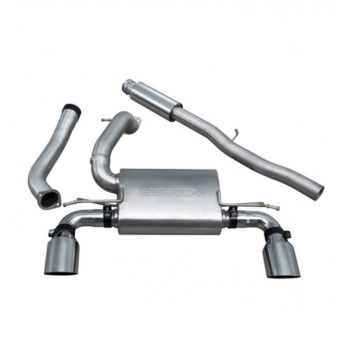 CAT-BACK EXHAUST | VALVELESS | RESONATED | FOCUS MK3 RS