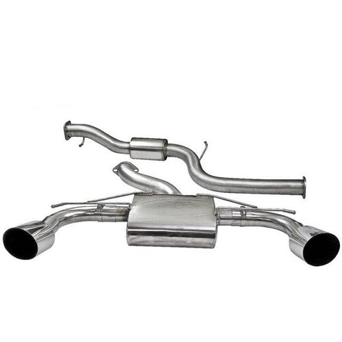 CAT-BACK EXHAUST | RESONATED | FOCUS MK2 RS