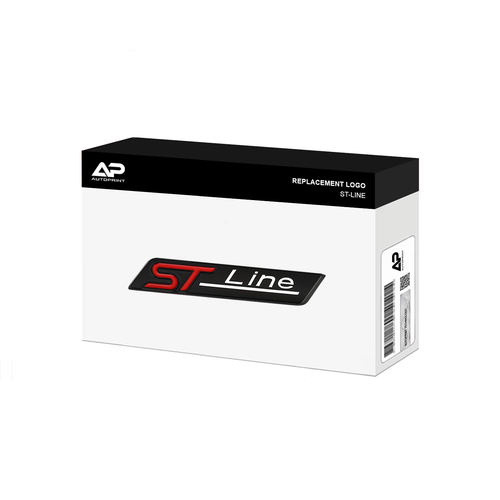 ST-Line Logo | Metal
