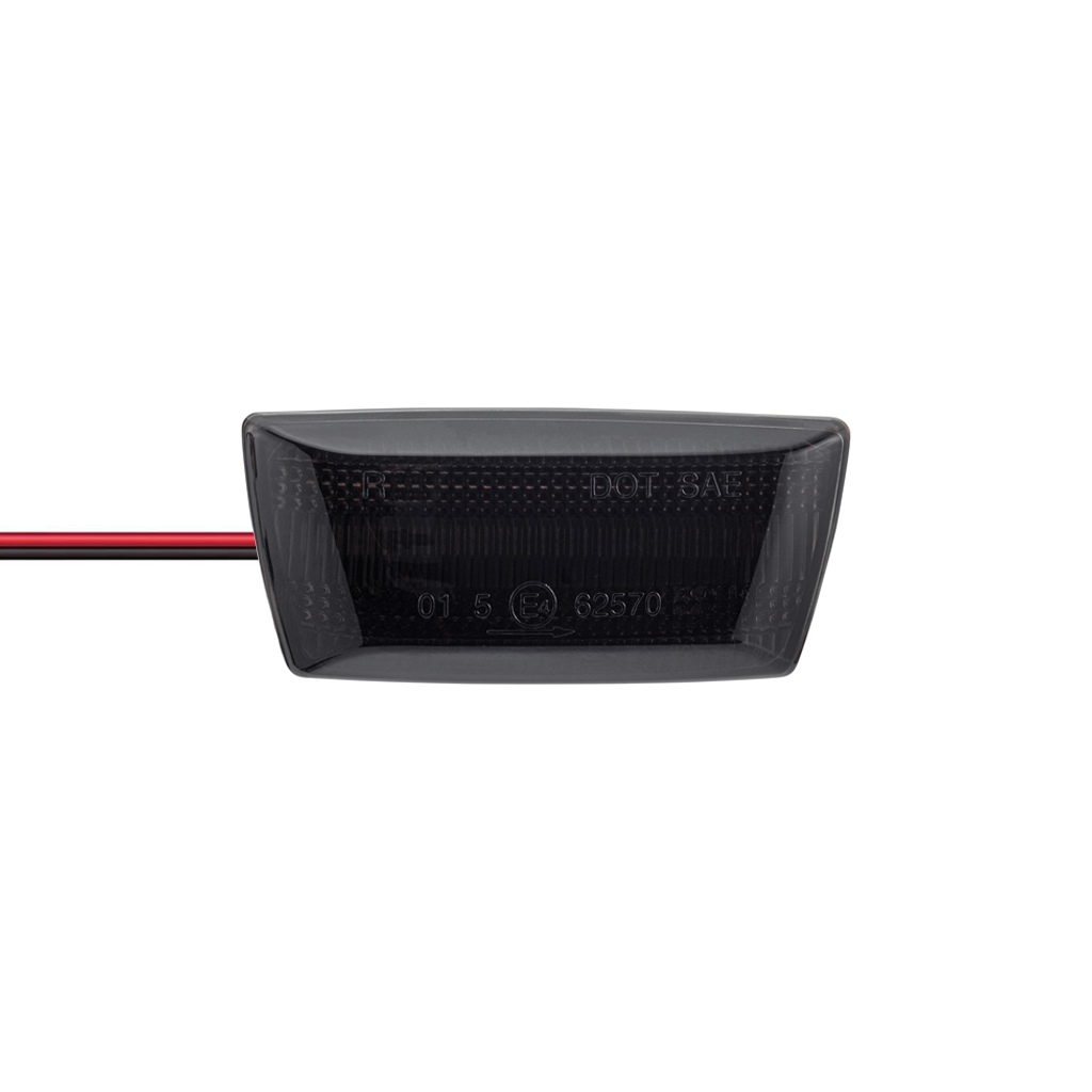 thumbnail image 2 of LED Side Indicators For Opel Astra H/J, Zafira B, Adam, Insignia A - Black Housing, Amber Light 2 of 6