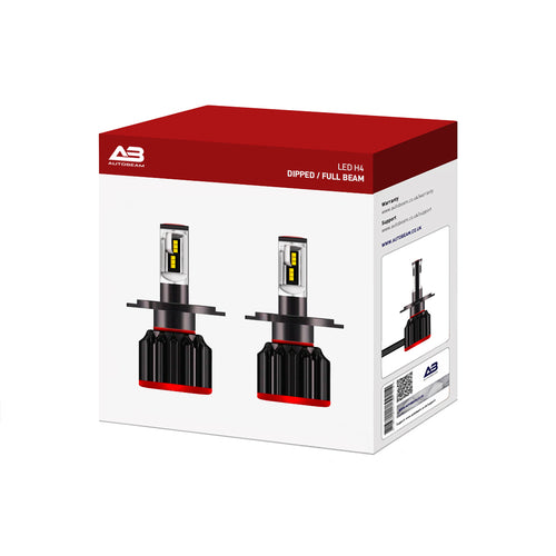 LED H4 Dipped | Full beam Unit | Yellow