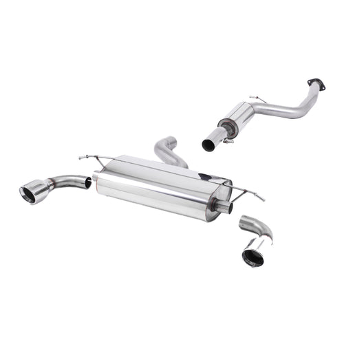 CAT-BACK RESONATED EXHAUST SYSTEM | FOCUS MK2 ST225