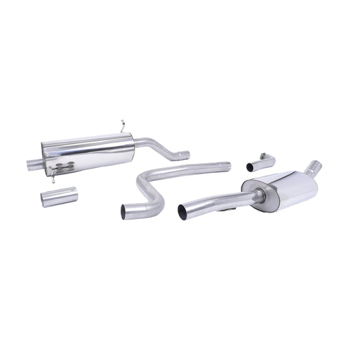 CAT-BACK EXHAUST | RESONATED EC-APPROVED | FIESTA MK8 1.0