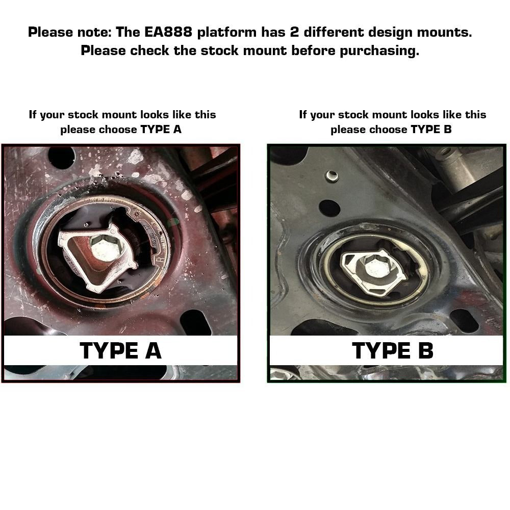 TORQUE MOUNT INSERT | MQB EA888 TYPE A & B