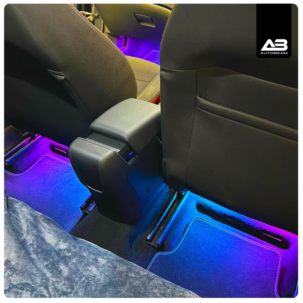 LED Ambient Rear Footwell Kit