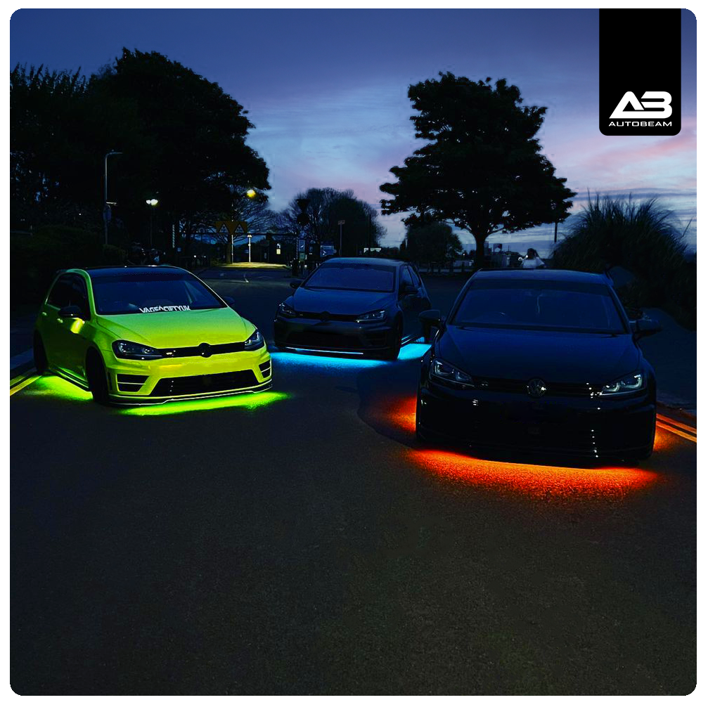 Underglow car hot sale installation